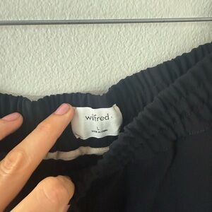 Wilfred Midnight Black Joggers